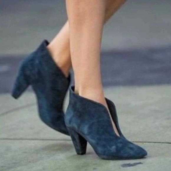 Anine Bing Irmelin boots midnight suede dark blue navy - Picture 2 of 9
